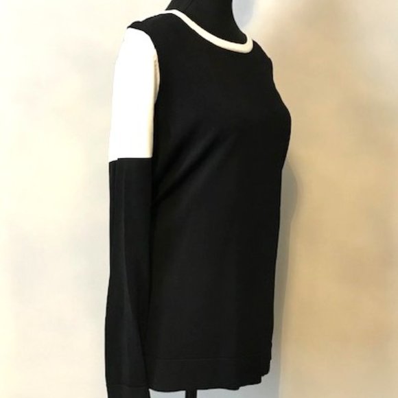 Calvin Klein Color Block Crewneck Top - Picture 3 of 6